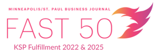 Minneapolis/St. Paul Business Journal Fast 50: KSP Fulfillment 2022 and 2025